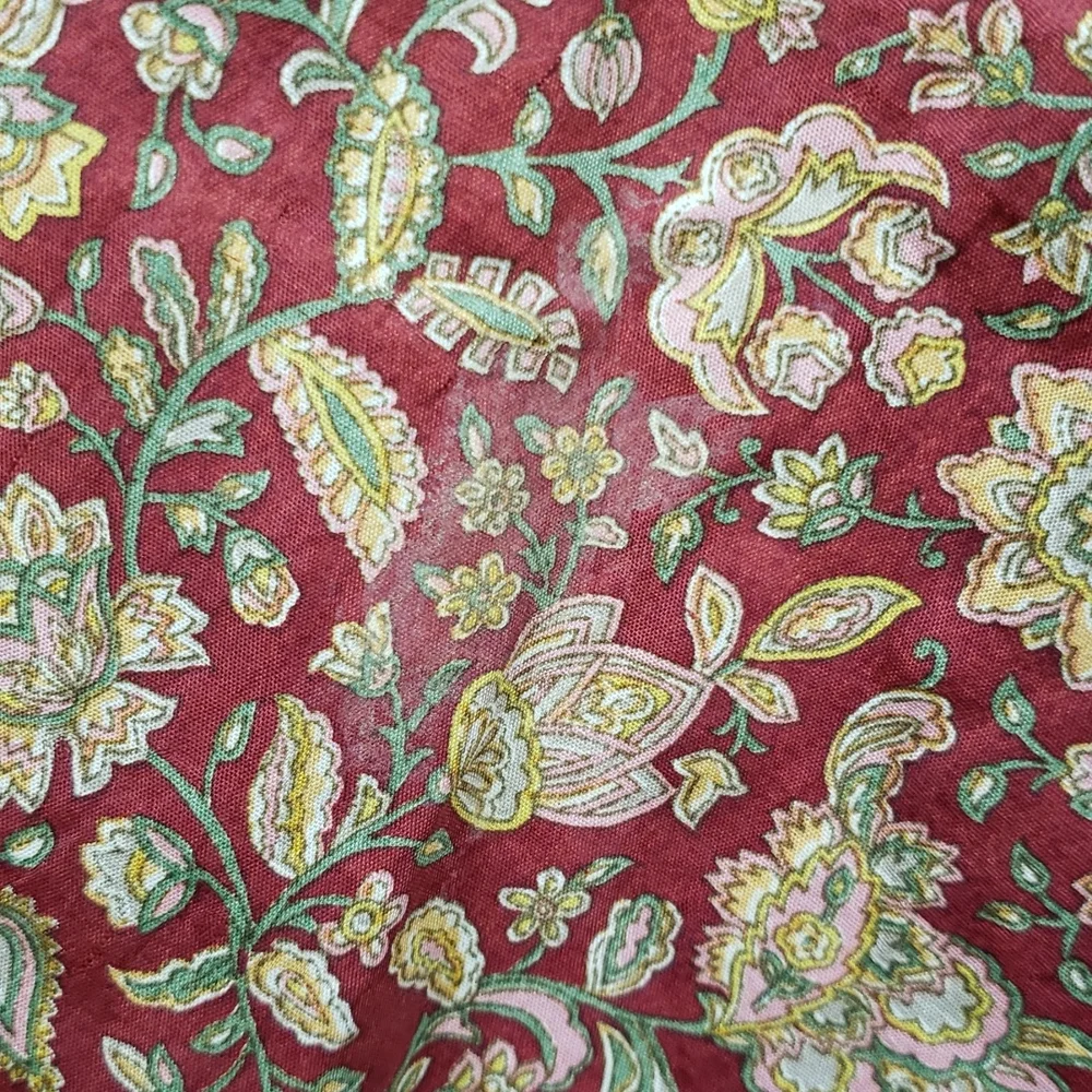 Darn Good Yarn Sari Silk Wrap Skirt Ankle Goddess - Picture 16 of 16